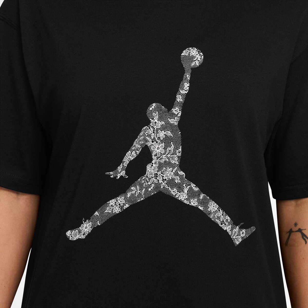 T-shirt de Mulher Brooklyn Preto-3