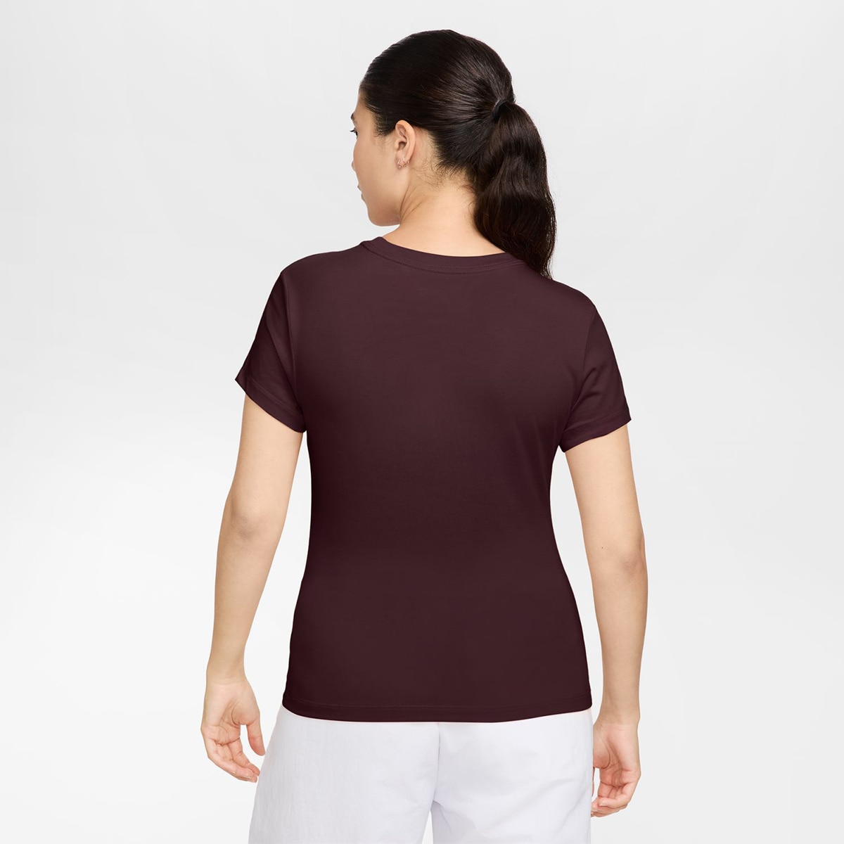 T-shirt de Mulher Sportswear Chill Knit Bordeaux-2