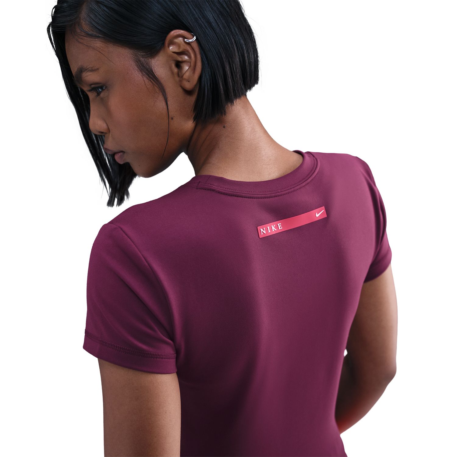 T-shirt de Mulher Sportswear Chill Bordeaux-4