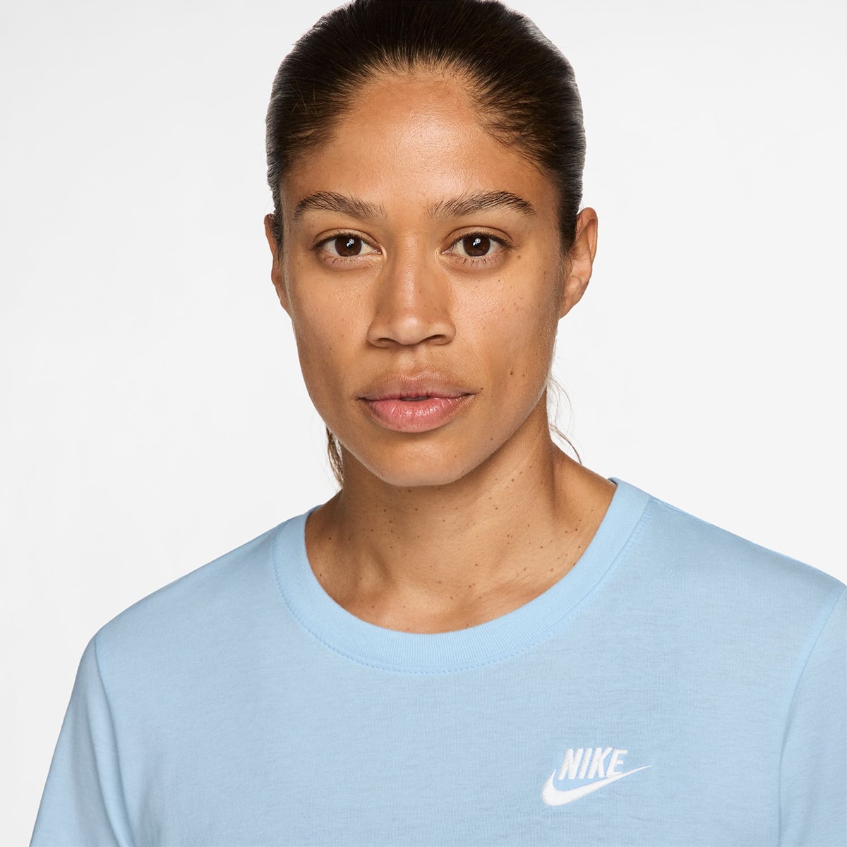 T-shirt de Mulher Sportswear Club Essentials Azul-3