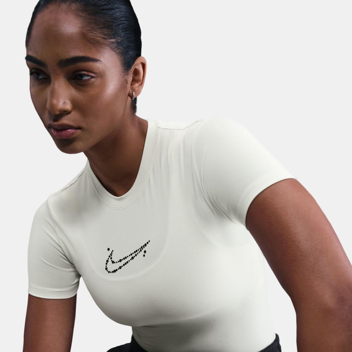 T-shirt de mulher Sportswear Nike Bege-5