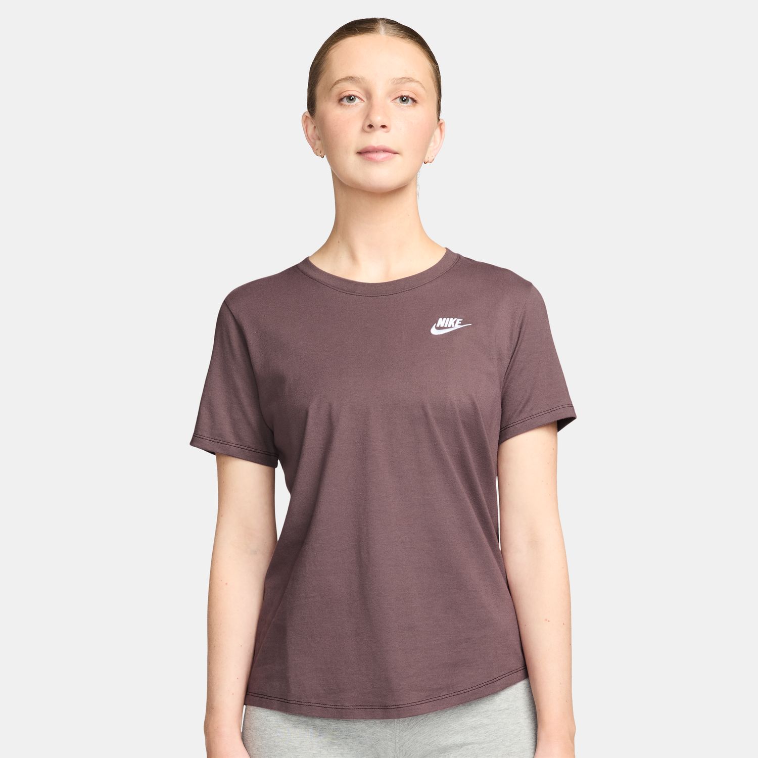 T-shirt de Mulher Sportswear Club Essentials Roxo-1