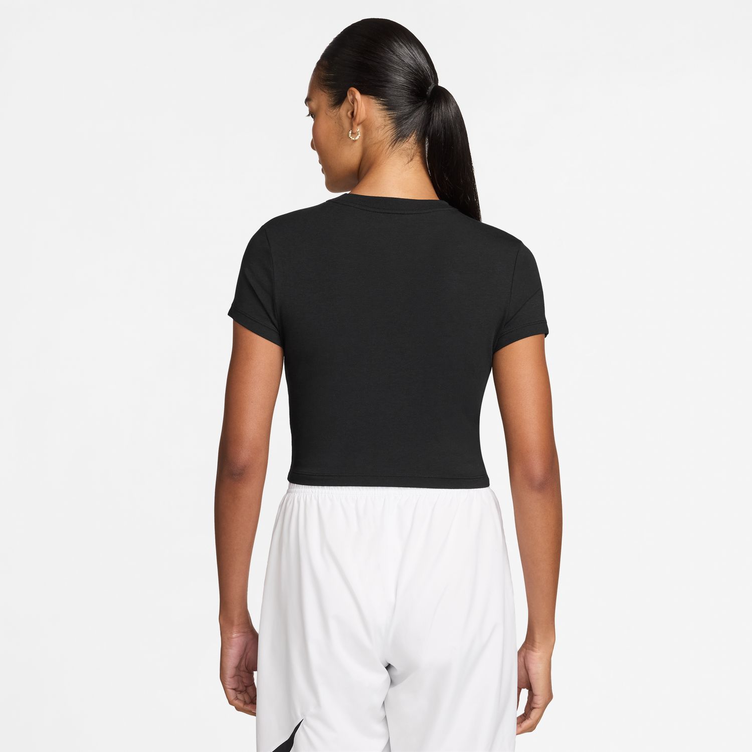 T-shirt de Mulher Sportswear Chill Knit Preto-2