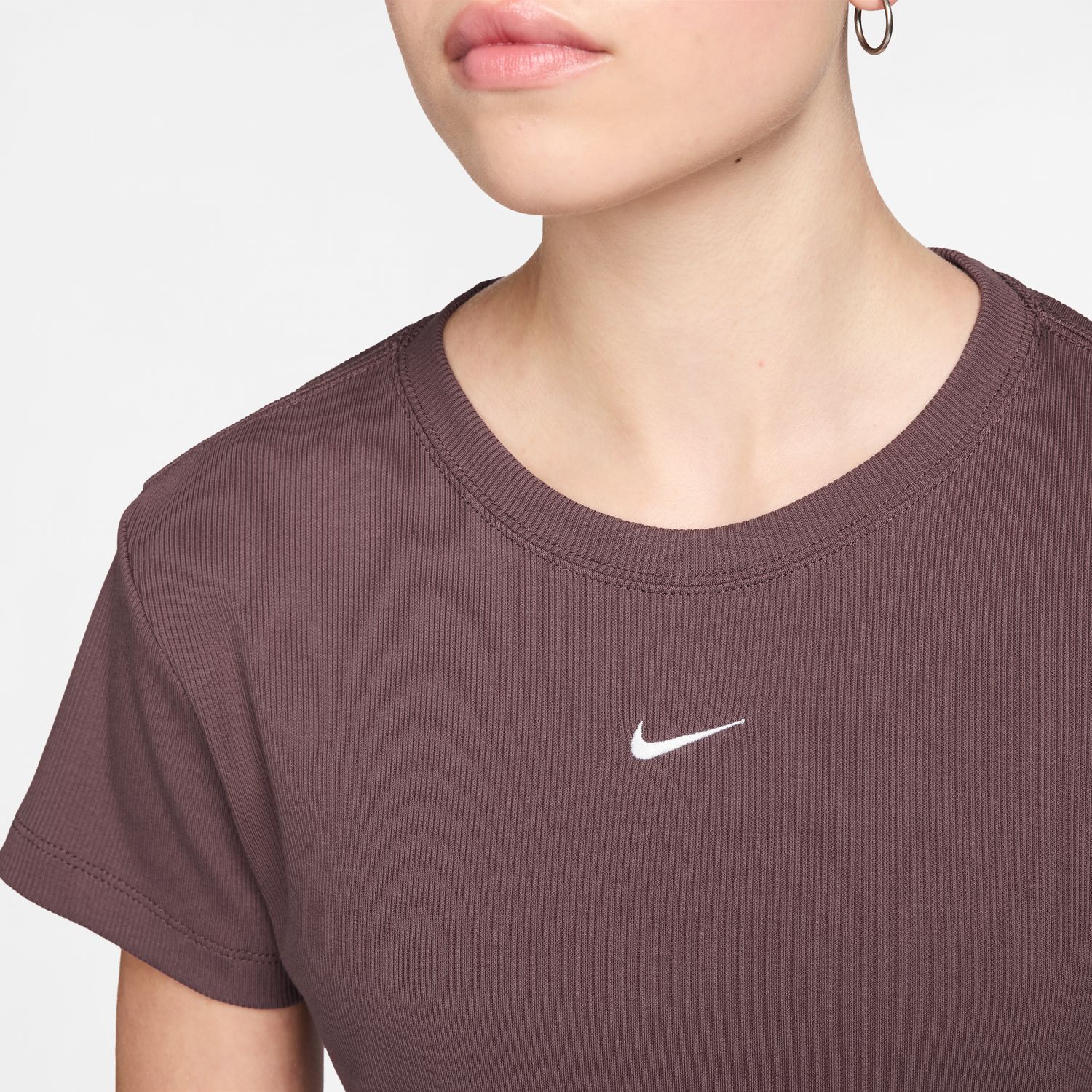 T-shirt de mulher Sportswear Nike Roxo-3