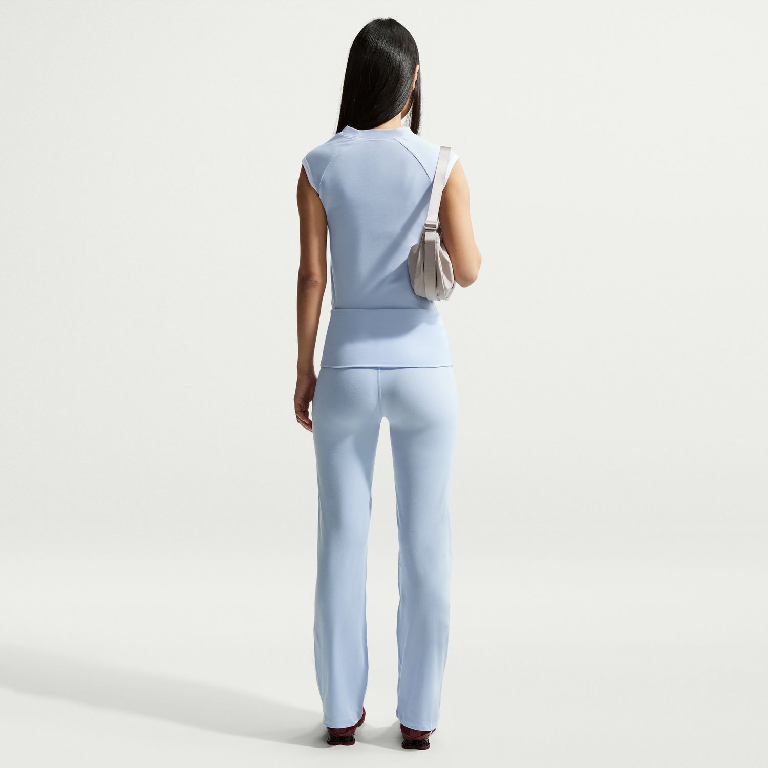 T-shirt de mulher Nike Azul-2