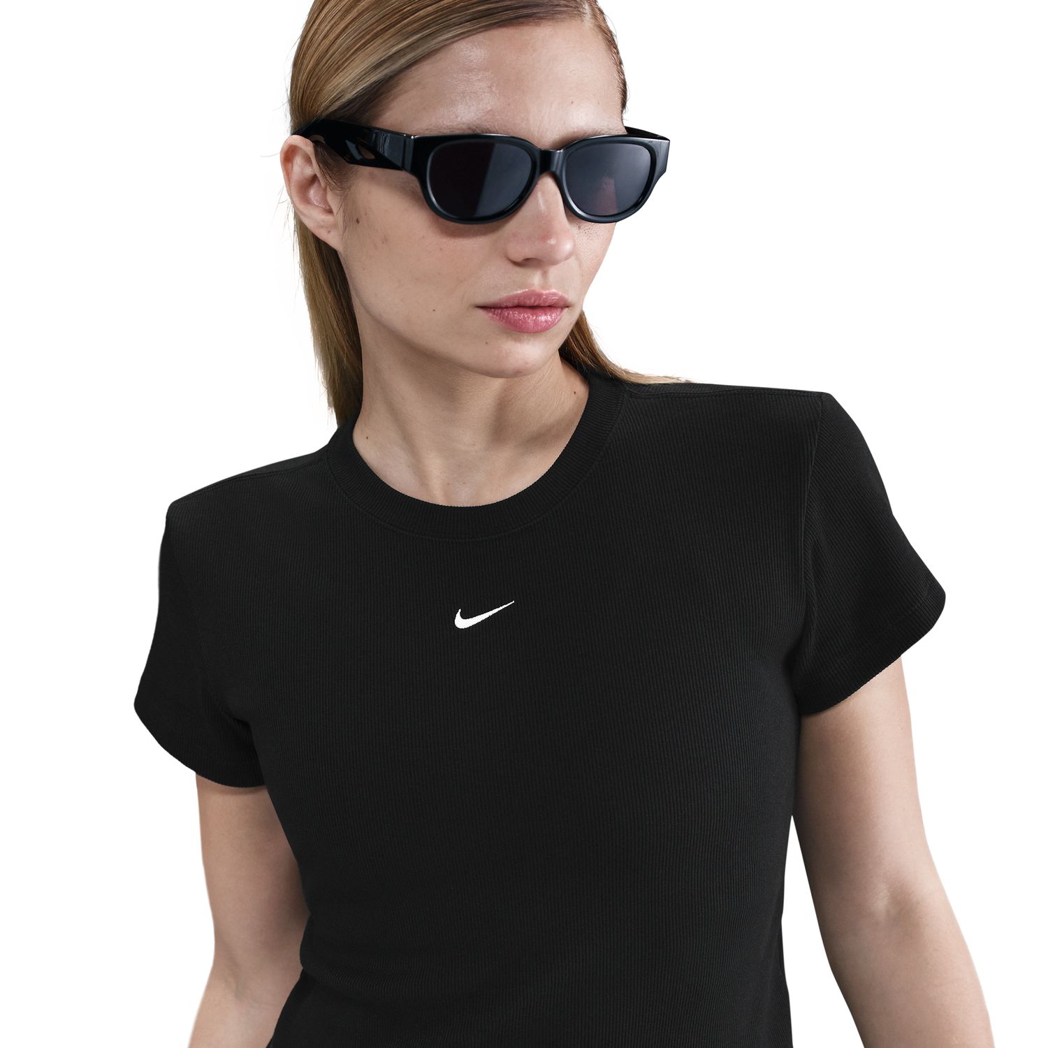 T-shirt de mulher Sportswear Nike Preto-1