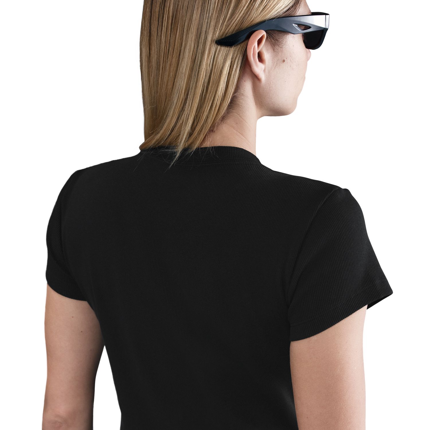 T-shirt de mulher Sportswear Nike Preto-4