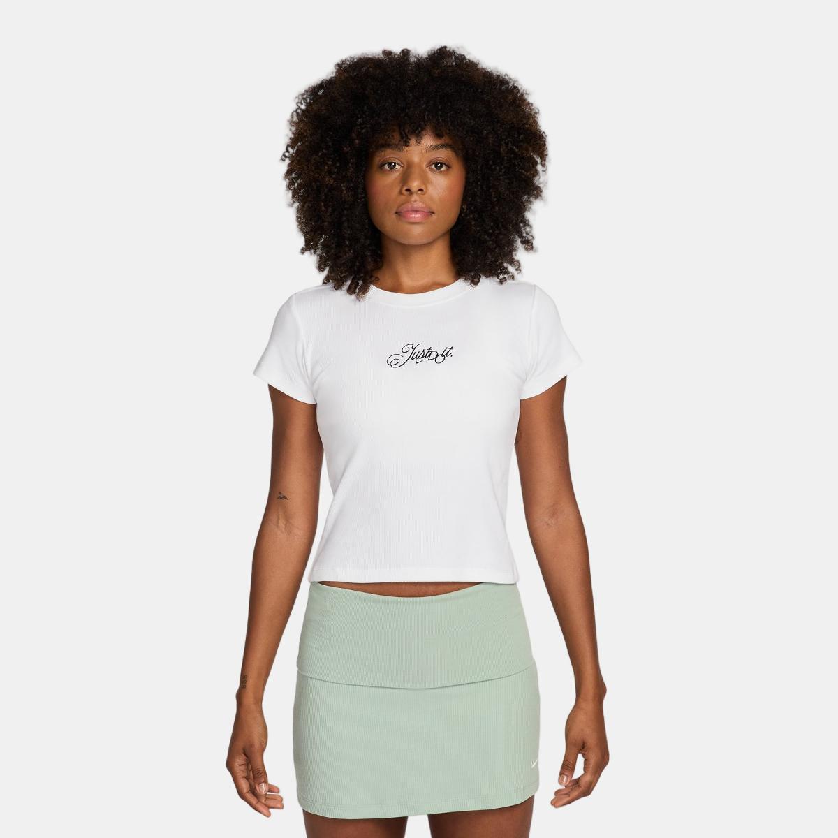 Imagem 0 de T-shirt de Mulher Sportswear Rib Mod Crop JDI