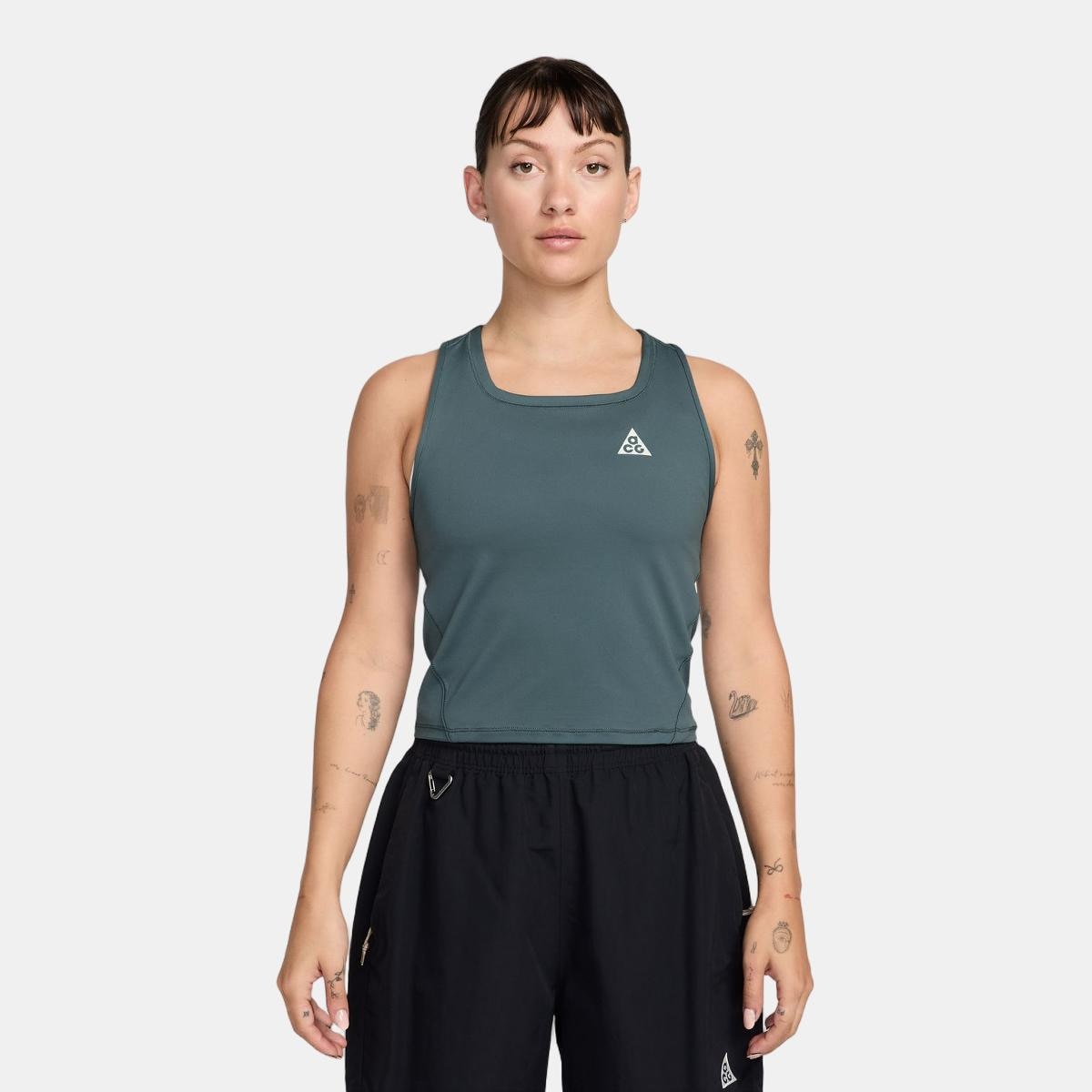 T-shirt de Mulher ACG Trail DF Tank Verde-1