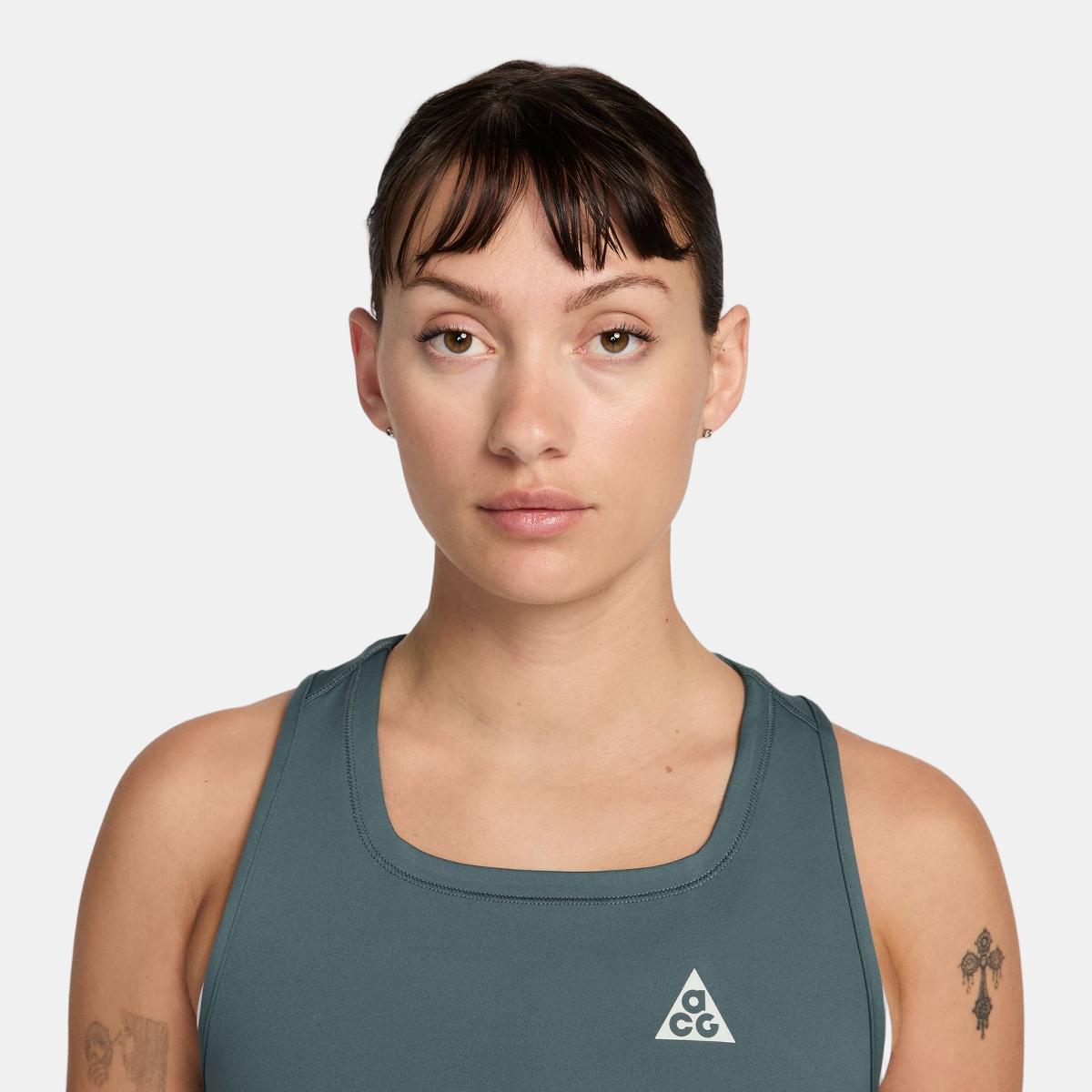 T-shirt de Mulher ACG Trail DF Tank Verde-3