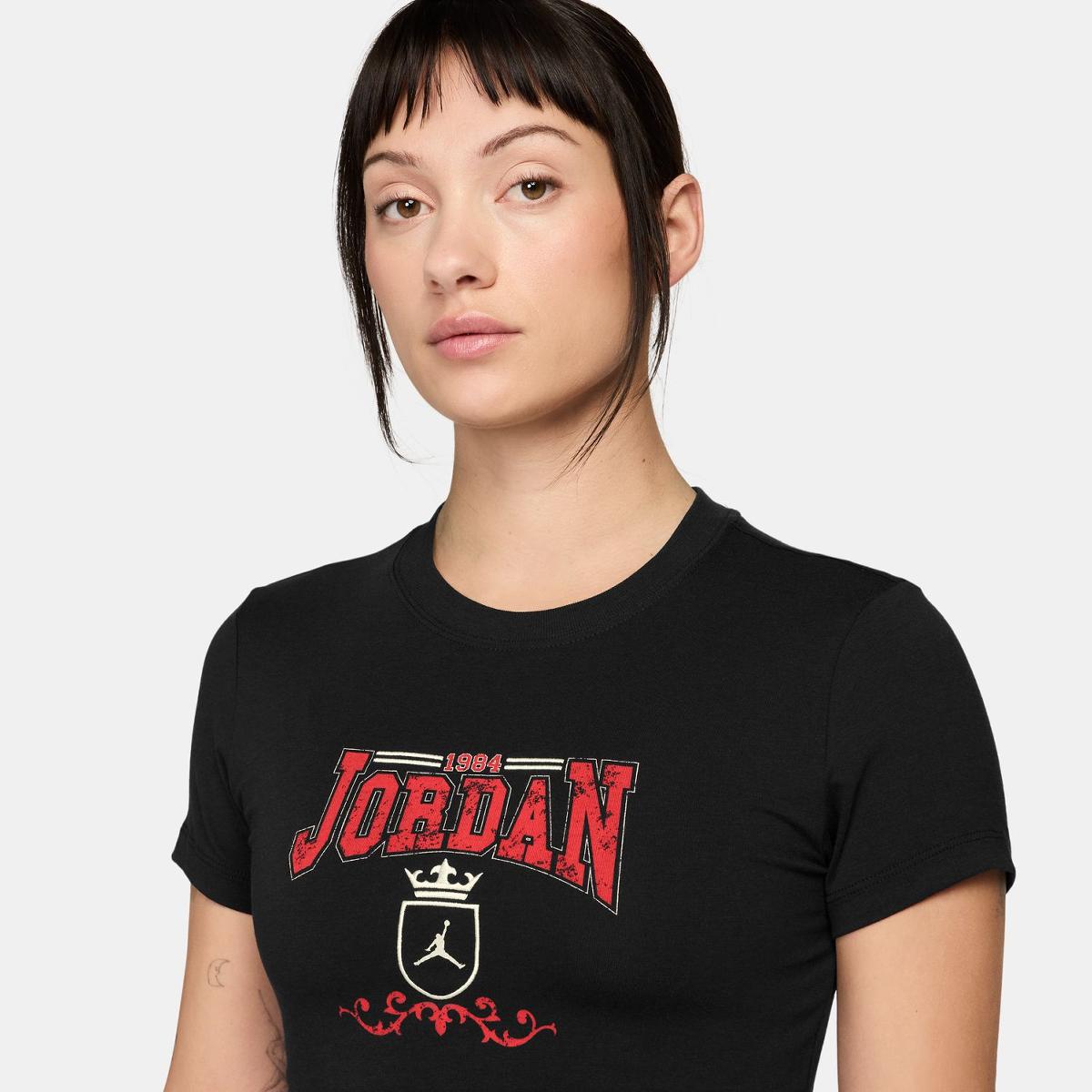 T-shirt de Mulher BRK SS TMID GFX TEE VR Preto-3