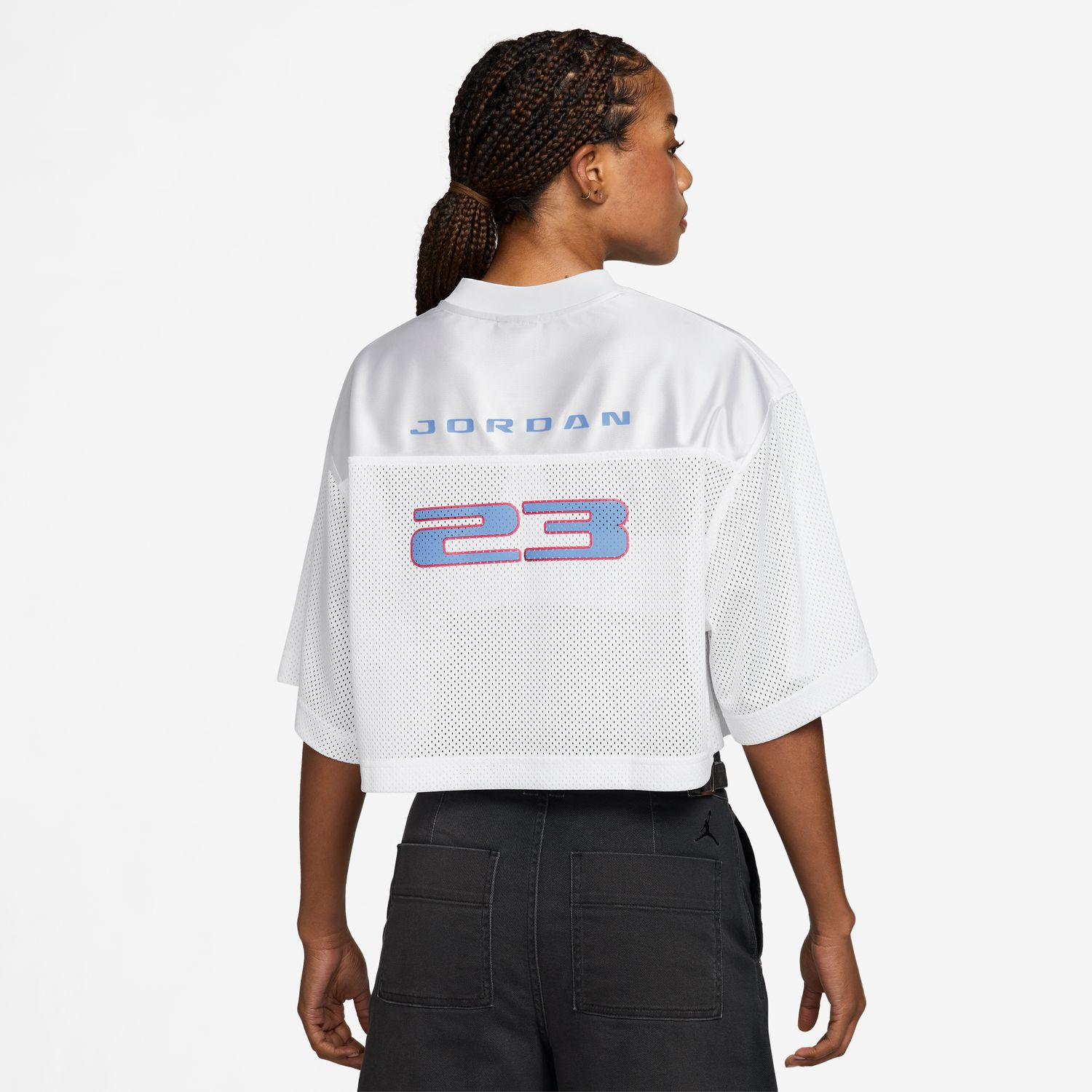 Camisetas de Mujer BRK SS JRSY TOP FC Jordan - Blanco Blanco-2
