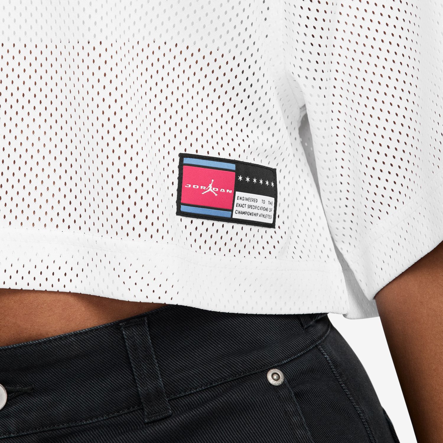 Camisetas de Mujer BRK SS JRSY TOP FC Jordan - Blanco Blanco-3