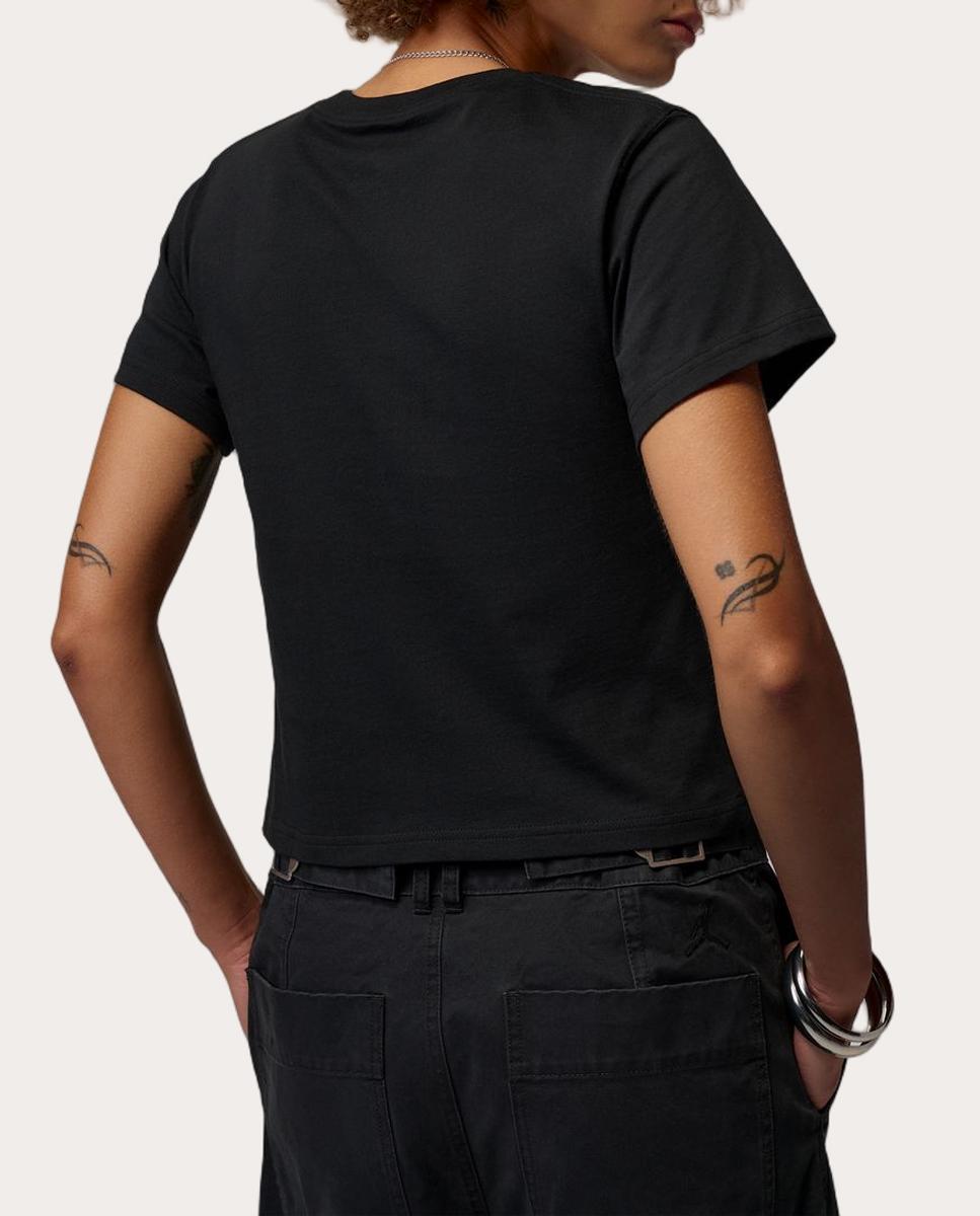 T-Shirt de Mulher Graphic Jordan Preto-2