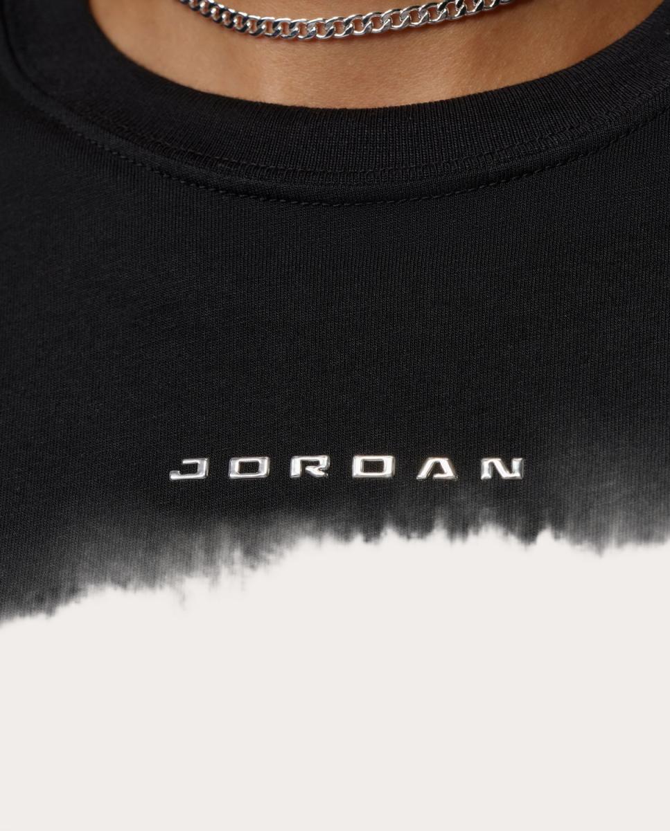 T-Shirt de Mulher Graphic Jordan Preto-5