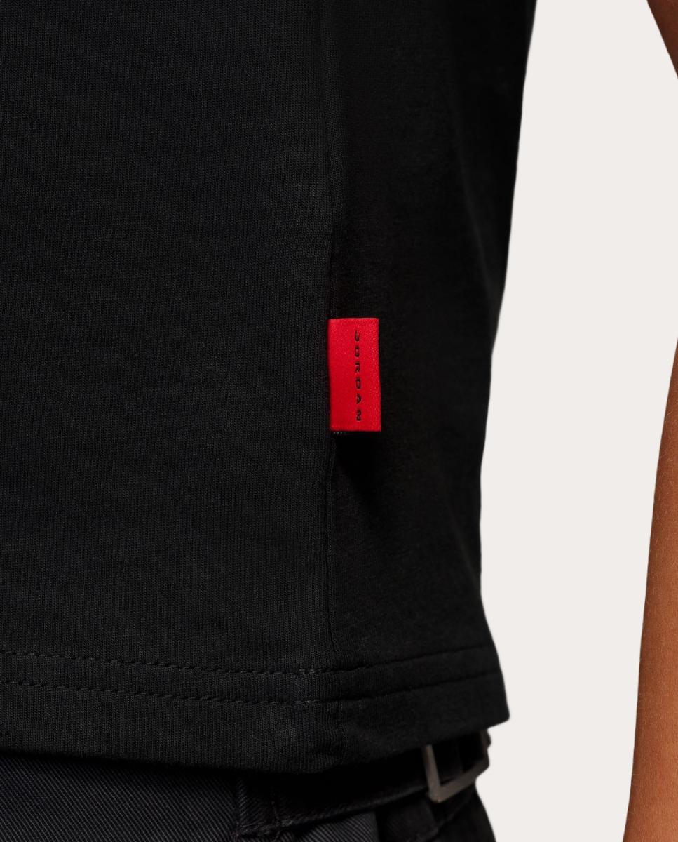 T-Shirt de Mulher Graphic Jordan Preto-6