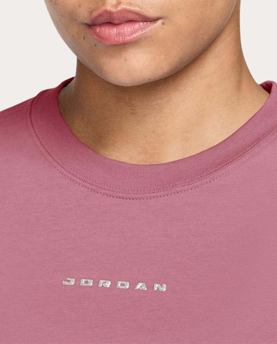 T-Shirt de Mulher Graphic Jordan Rosa-3