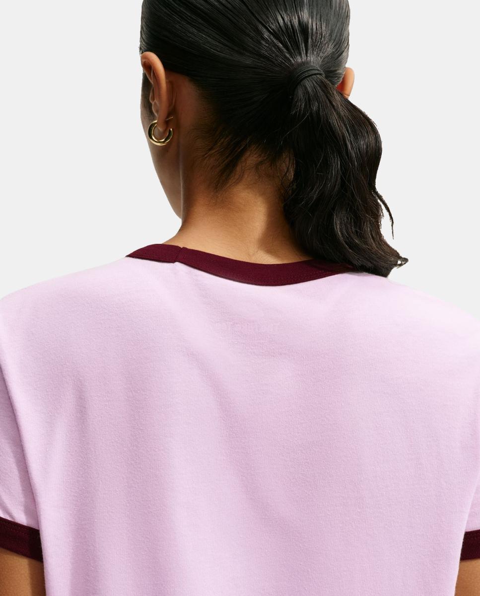 T-shirt de Mulher W Nsw Nk Club Roxo-2