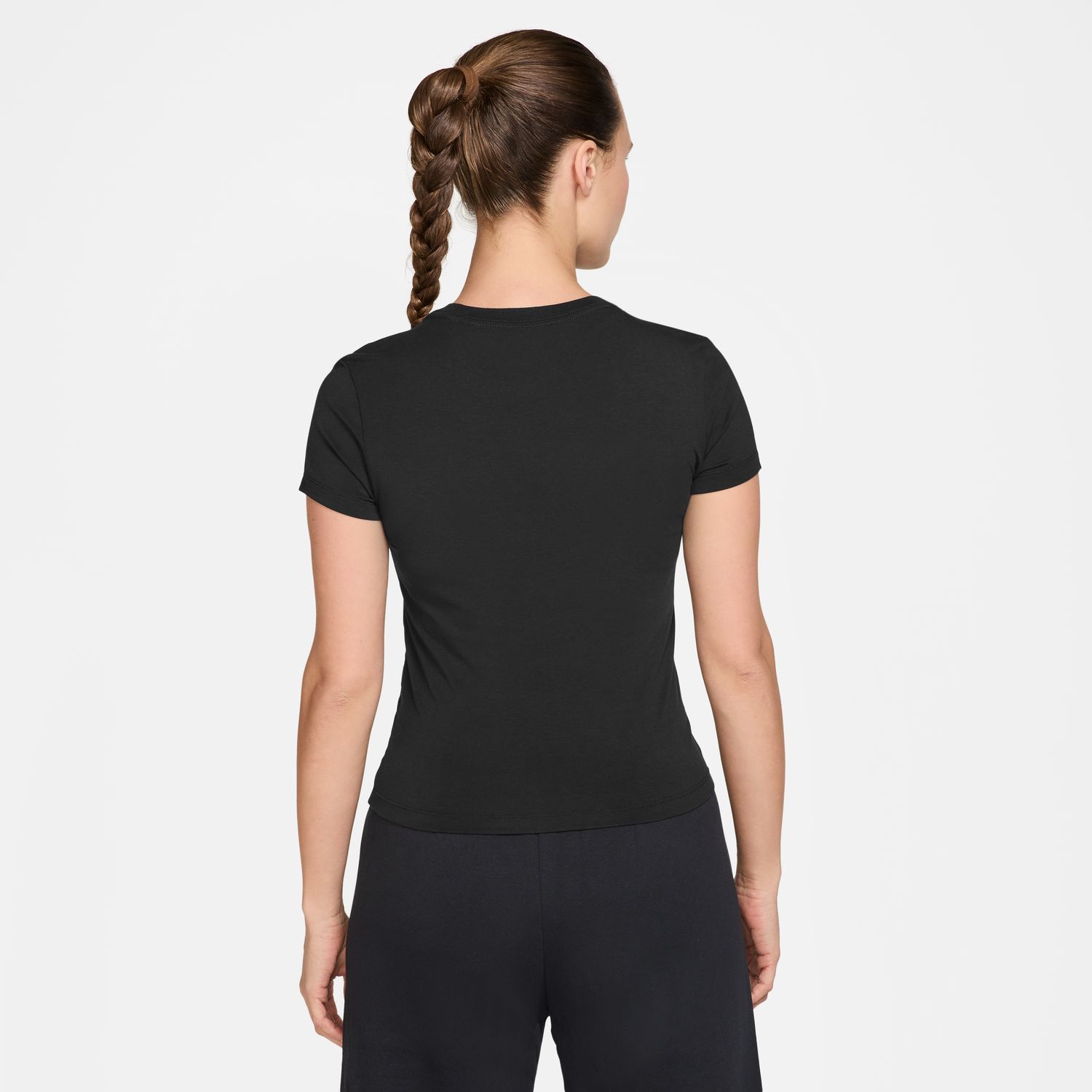 T-shirt de Mulher W Sportswear Chill Knit Preto-2