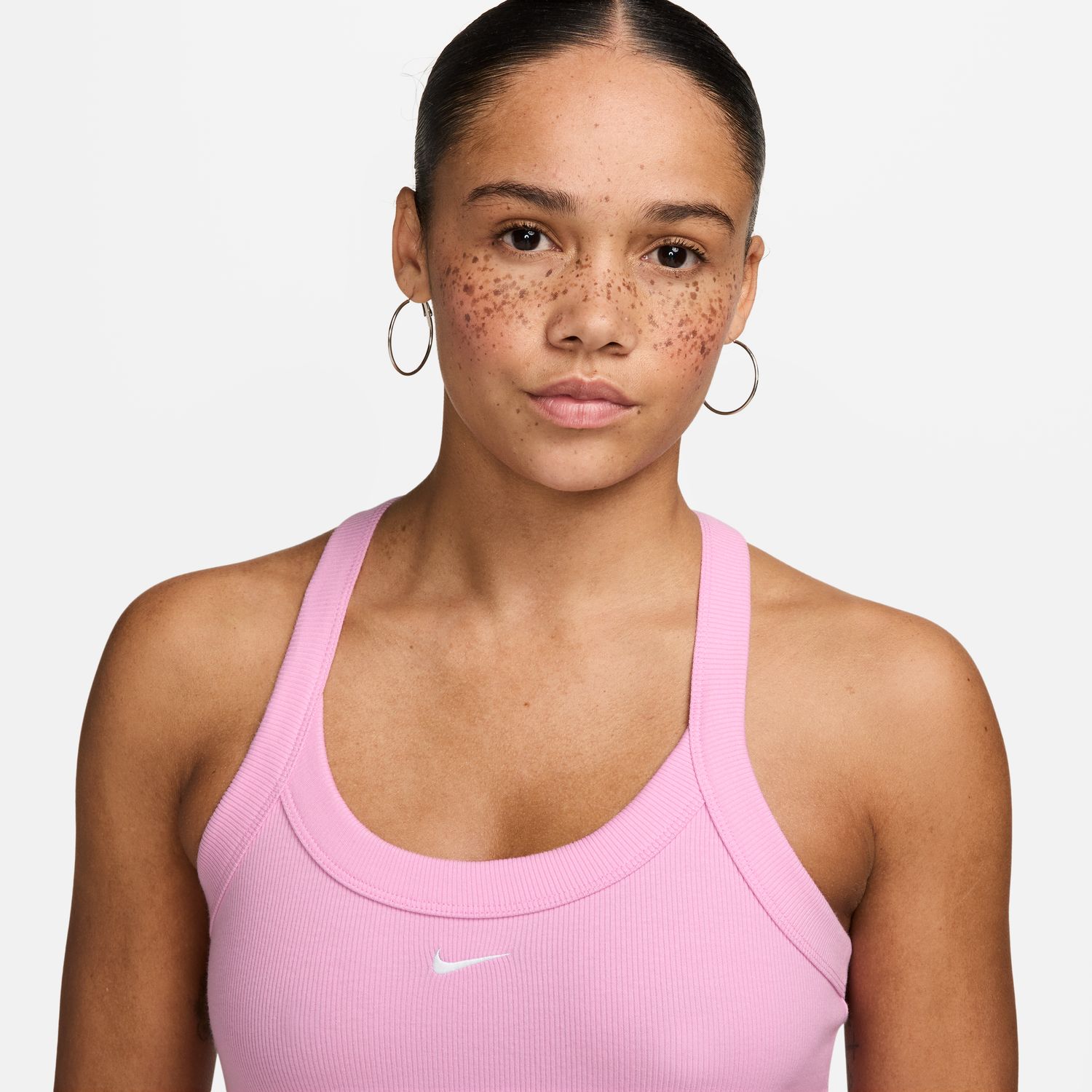 T-shirt de Mulher W Sportswear Chill Knit Tank Vermelho-3