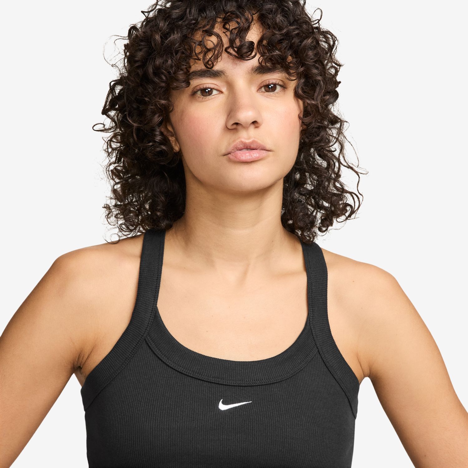 T-shirt de Mulher W Sportswear Chill Knit Tank Preto-3