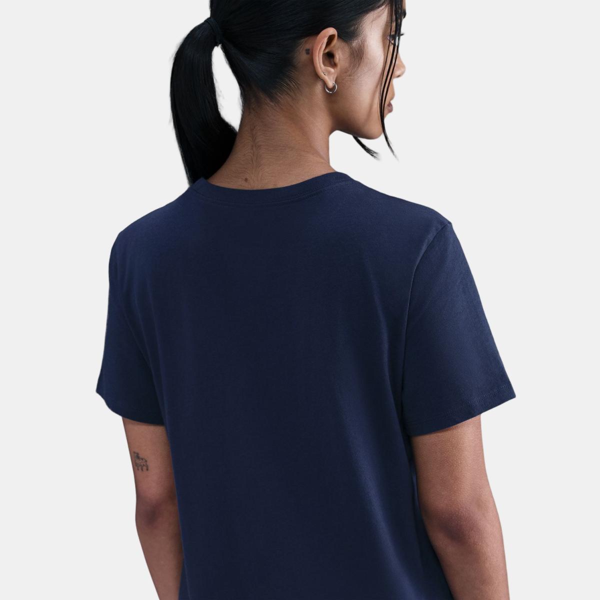 Imagen 4 de Camiseta de mujer Sportswear Club Essentials Nike - Azul marino Azul marino