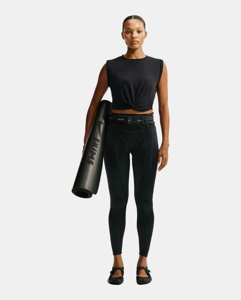Imagen 0 de Camiseta de mujer Performance Cotton Blend Tnk NikeSKIMS Negro