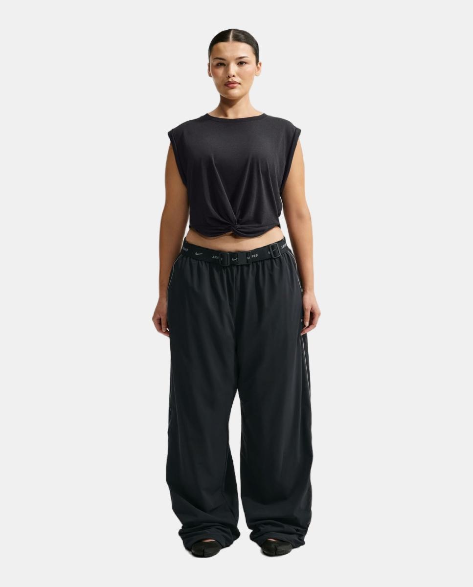 Camiseta de mujer Performance Cotton Blend Tnk NikeSKIMS - Negro Negro-10