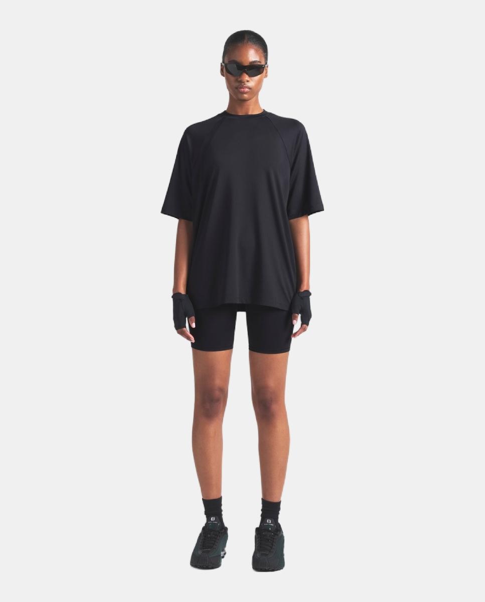 Imagen 0 de Camiseta de mujer Airy NikeSKIMS Negro