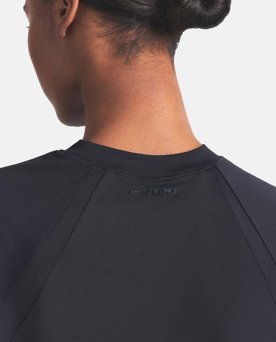 Camiseta de mujer Airy NikeSKIMS - Negro Negro-5