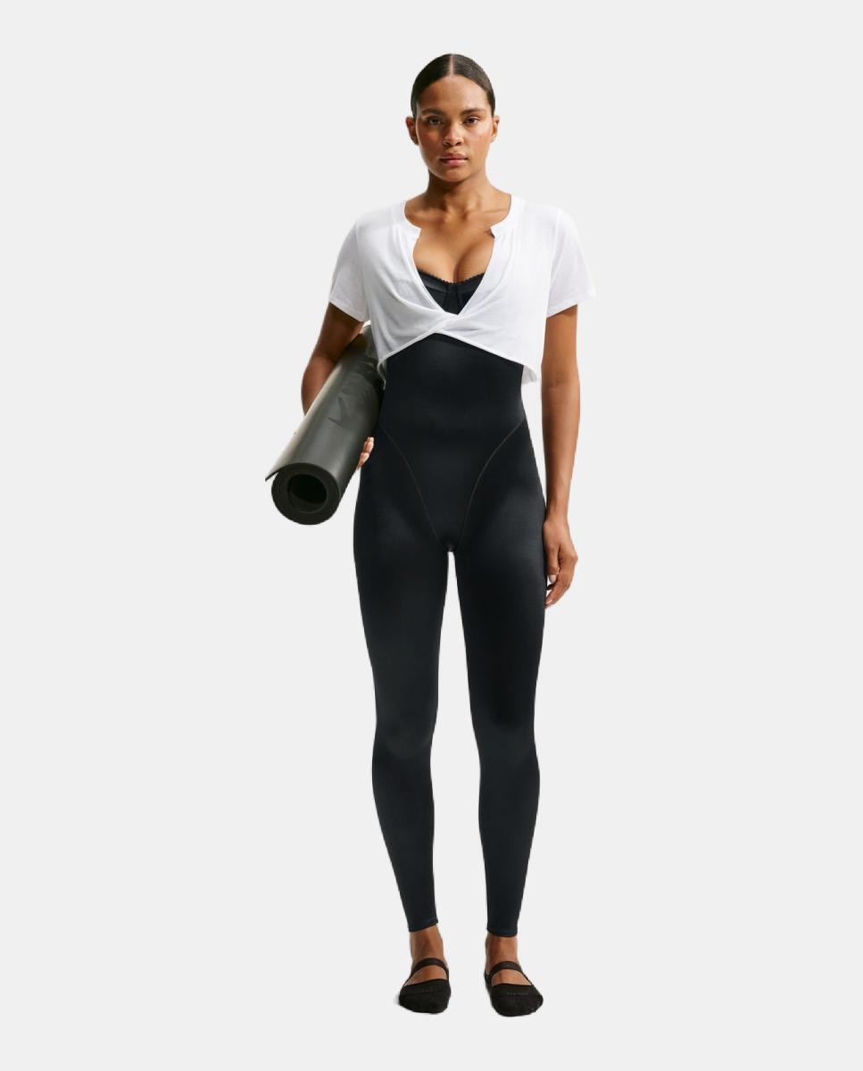 Imagen 0 de Camiseta de mujer Performance Cotton Blend NikeSKIMS Blanco