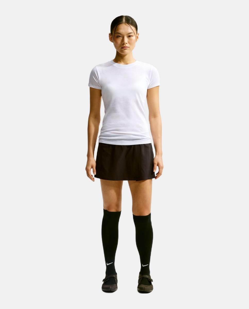 Imagen 1 de Camiseta de mujer Performance Cotton Blend NikeSKIMS Blanco
