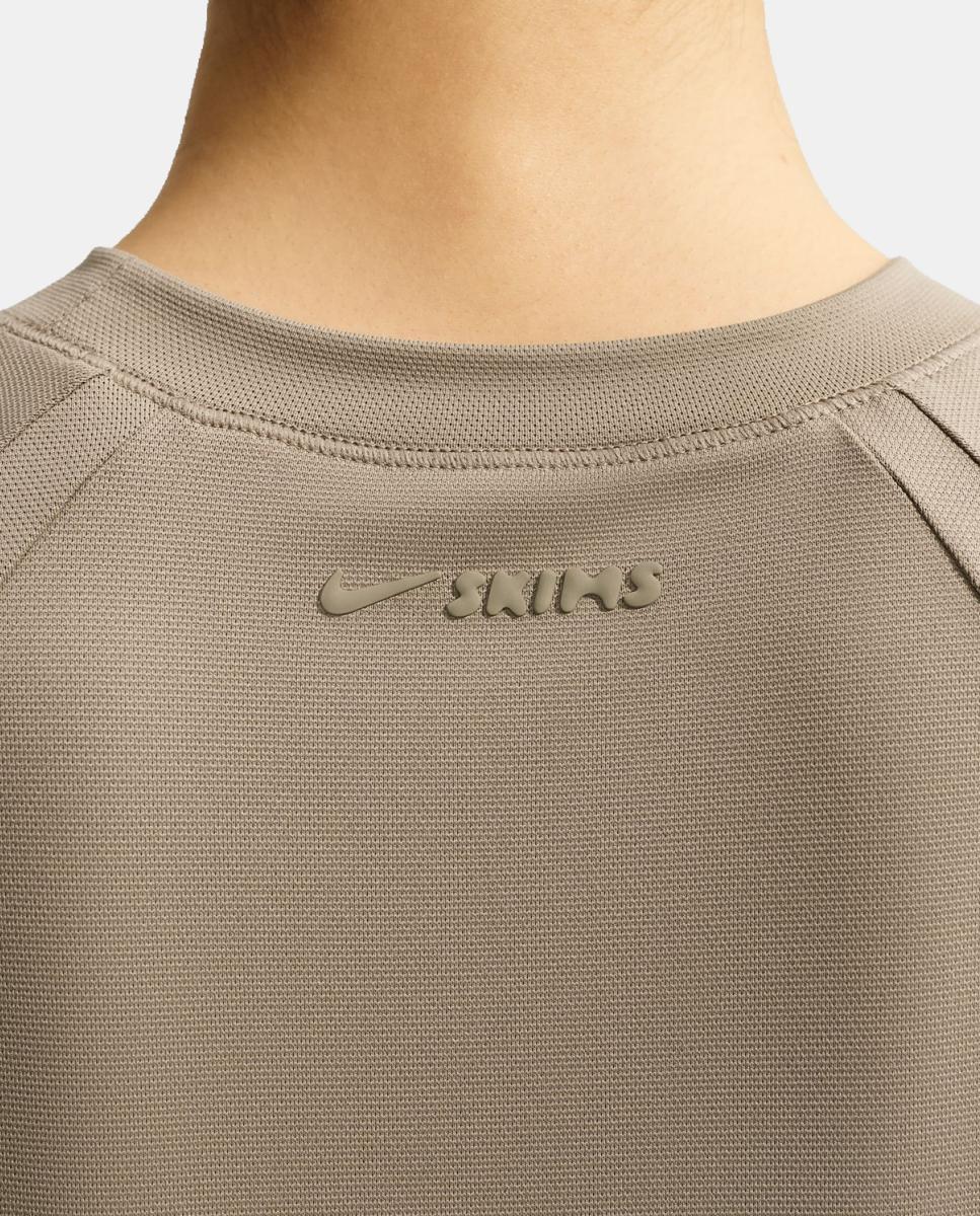 Camiseta de mujer Airy NikeSKIMS - Marrón Marrón-6