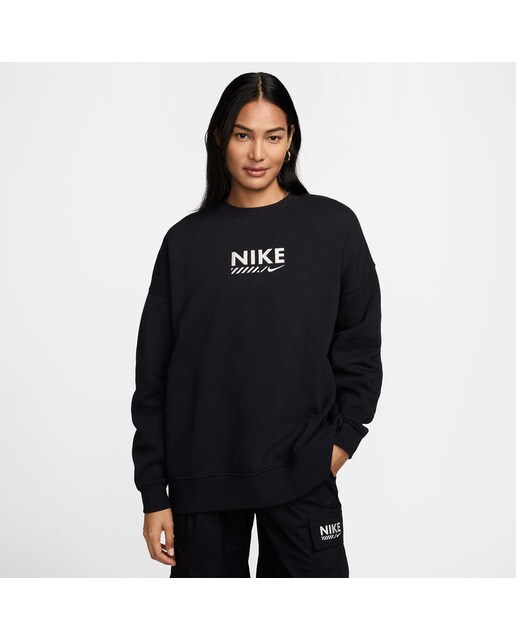 Sweatshirt de Mulher Trend Fleece CF Preto-1