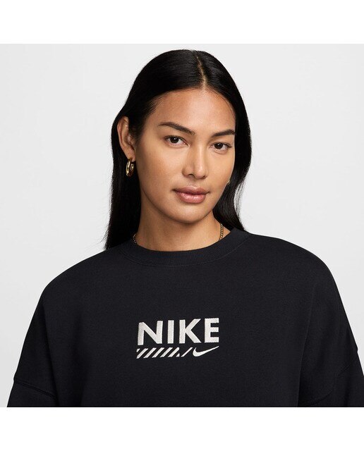 Sweatshirt de Mulher Trend Fleece CF Preto-4
