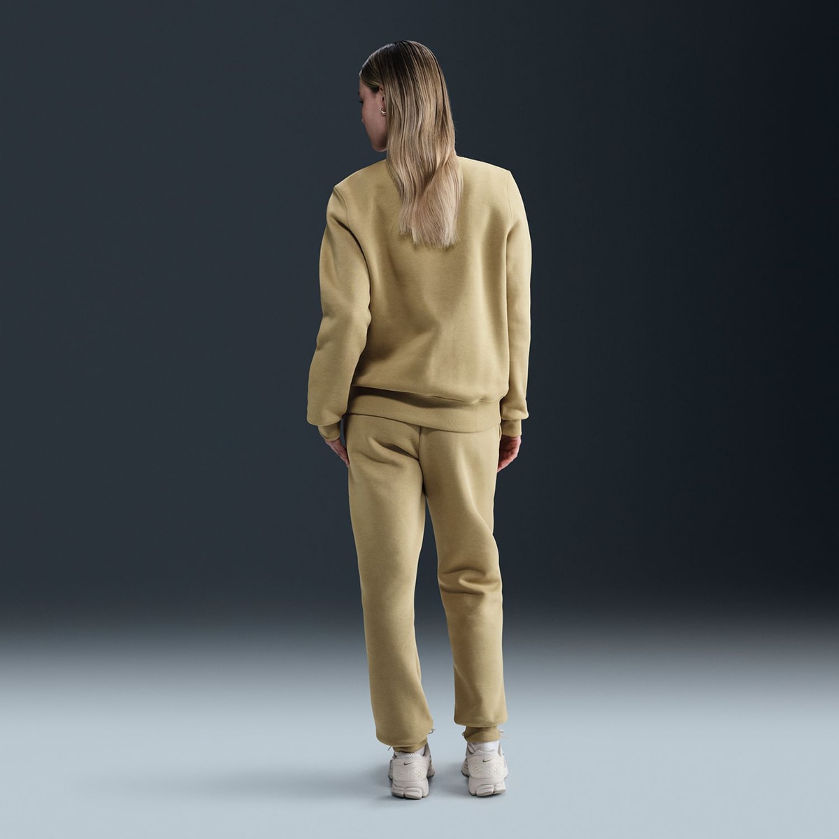 Sweatshirt de Mulher Sportswear Phoenix Fleece Bege-2