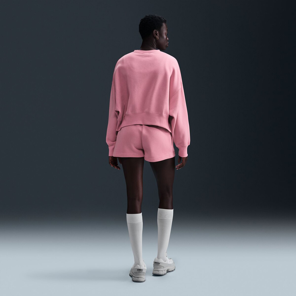 Sweatshirt de Mulher Sportswear Phoenix Fleece Rosa-2