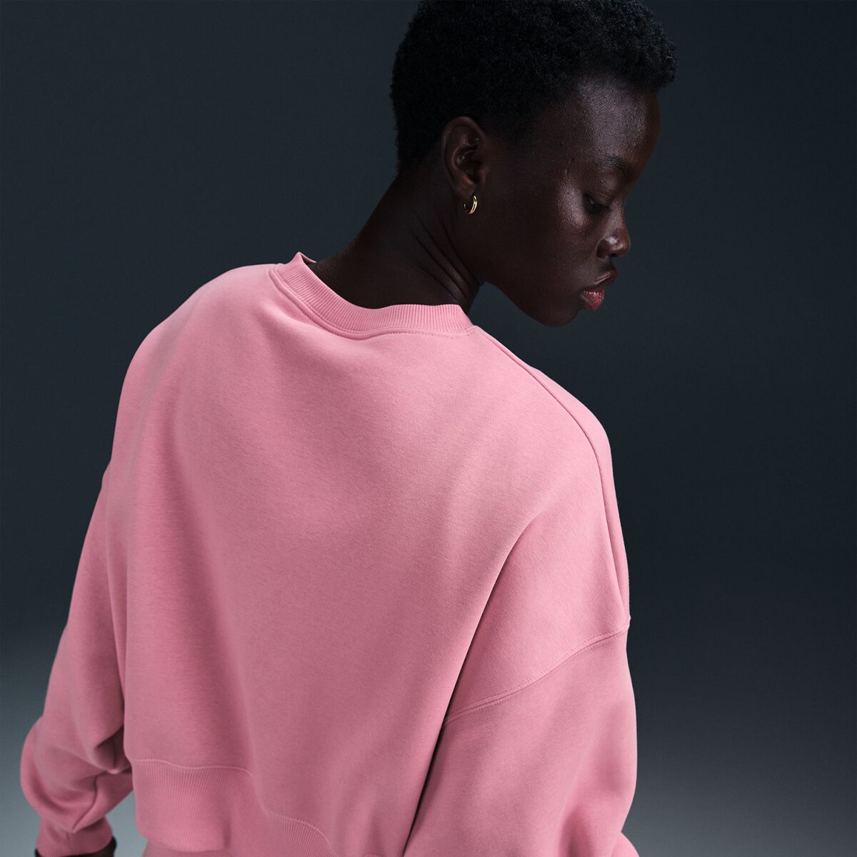Sweatshirt de Mulher Sportswear Phoenix Fleece Rosa-4