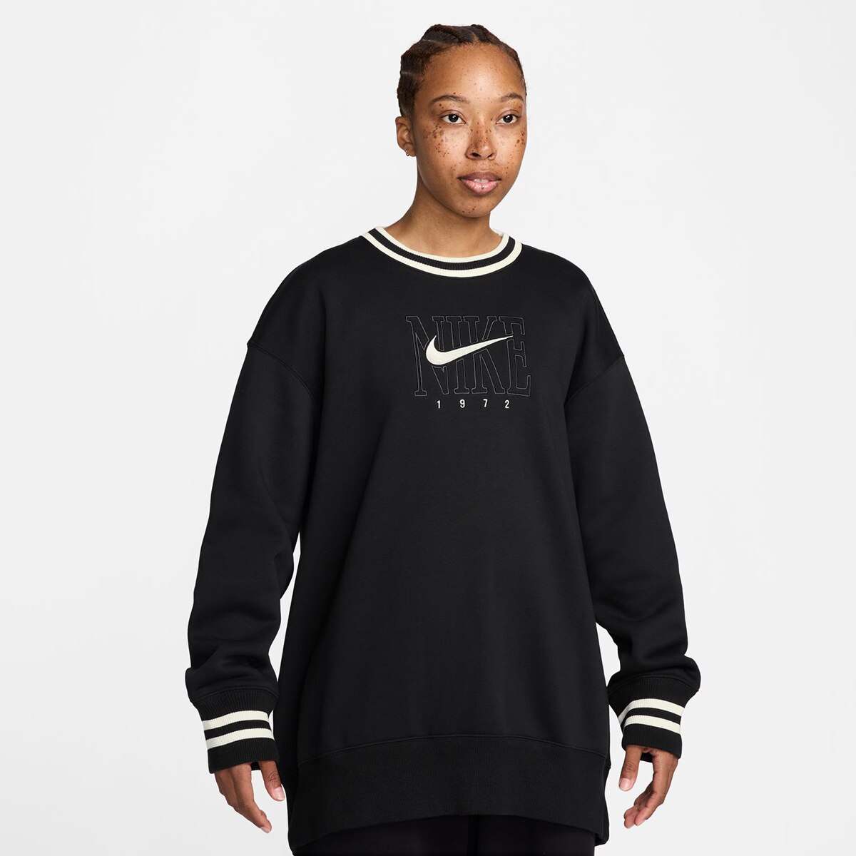 Sweatshirt de Mulher Sportswear Phoenix Fleece Preto-1