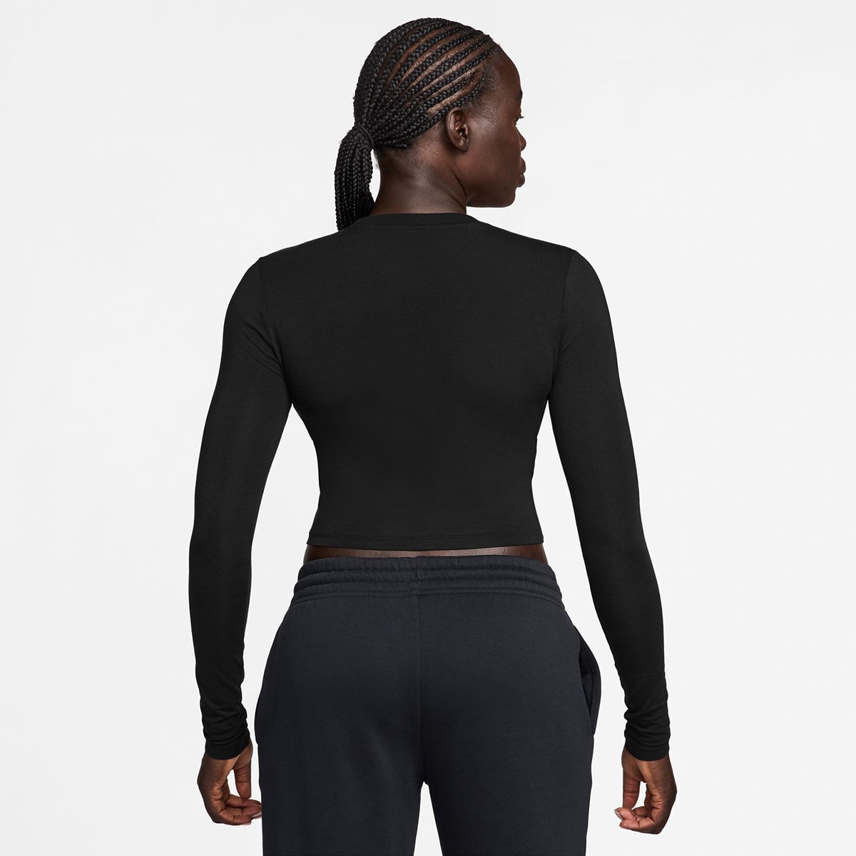 T-shirt de Mulher Sportswear Chill Knit Preto-2