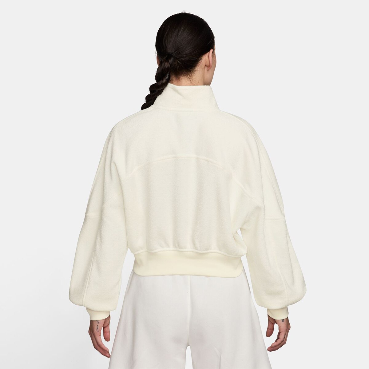 T-shirt de Mulher Flight Fleece Bege-2