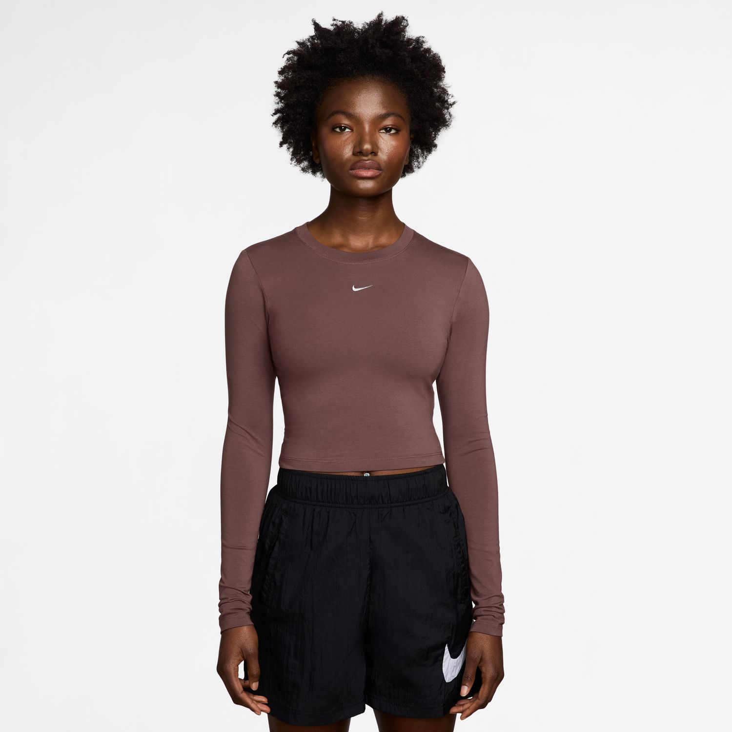 T-shirt de Mulher Sportswear Chill Knit Roxo-1