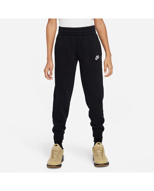 Fato de Treino de Criança Sportswear Club Fleece Preto-6