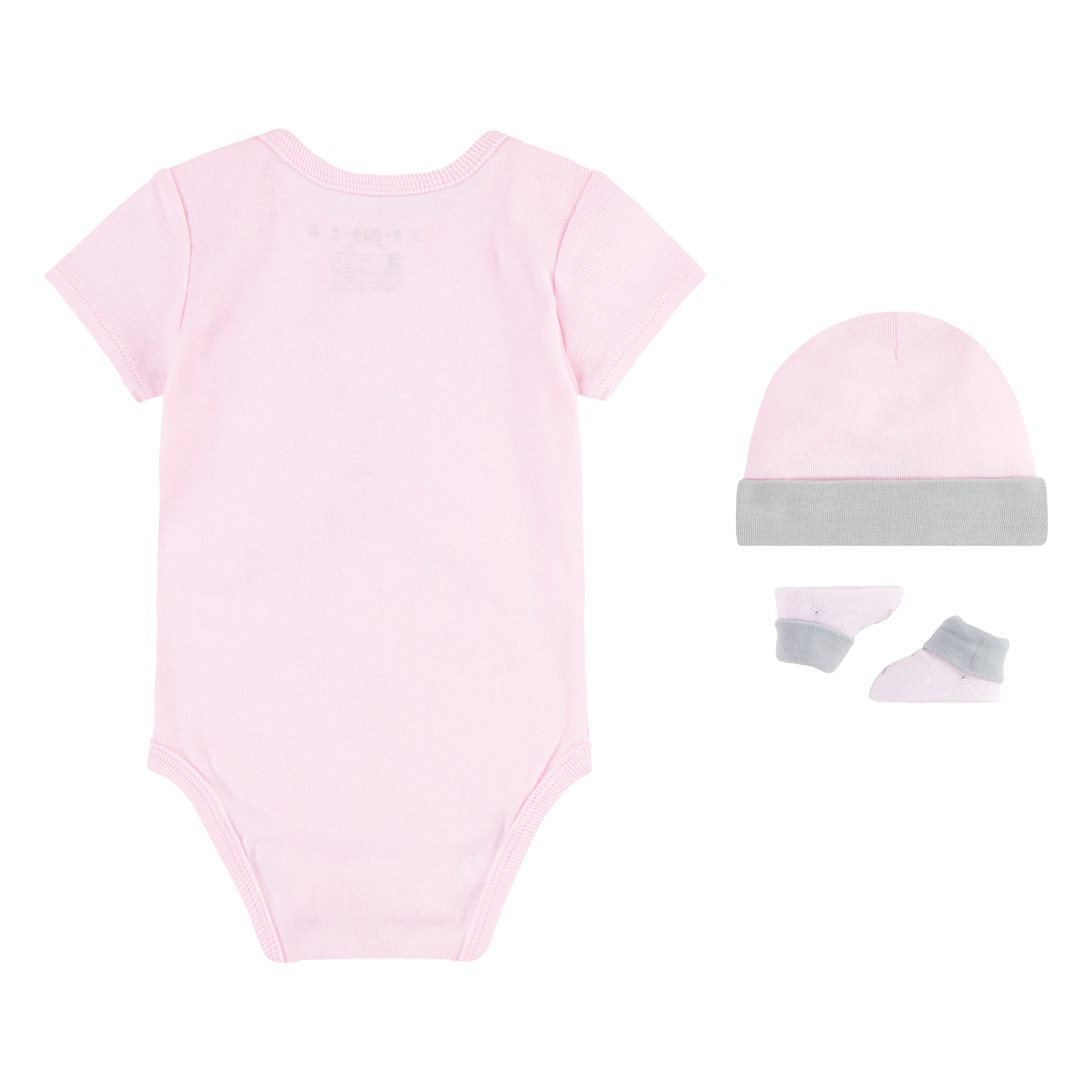 Conjunto de Bebé Jumpman Rosa-2