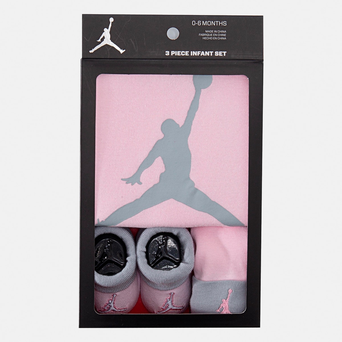 Conjunto de Bebé Jumpman Preto-8