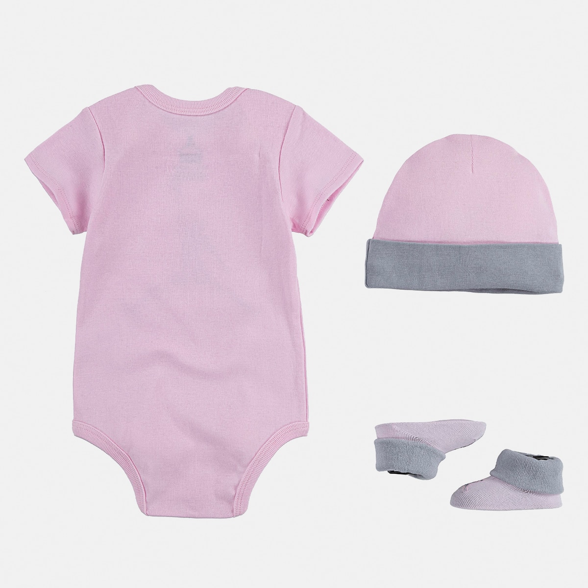Conjunto de Bebé Jumpman Rosa-2