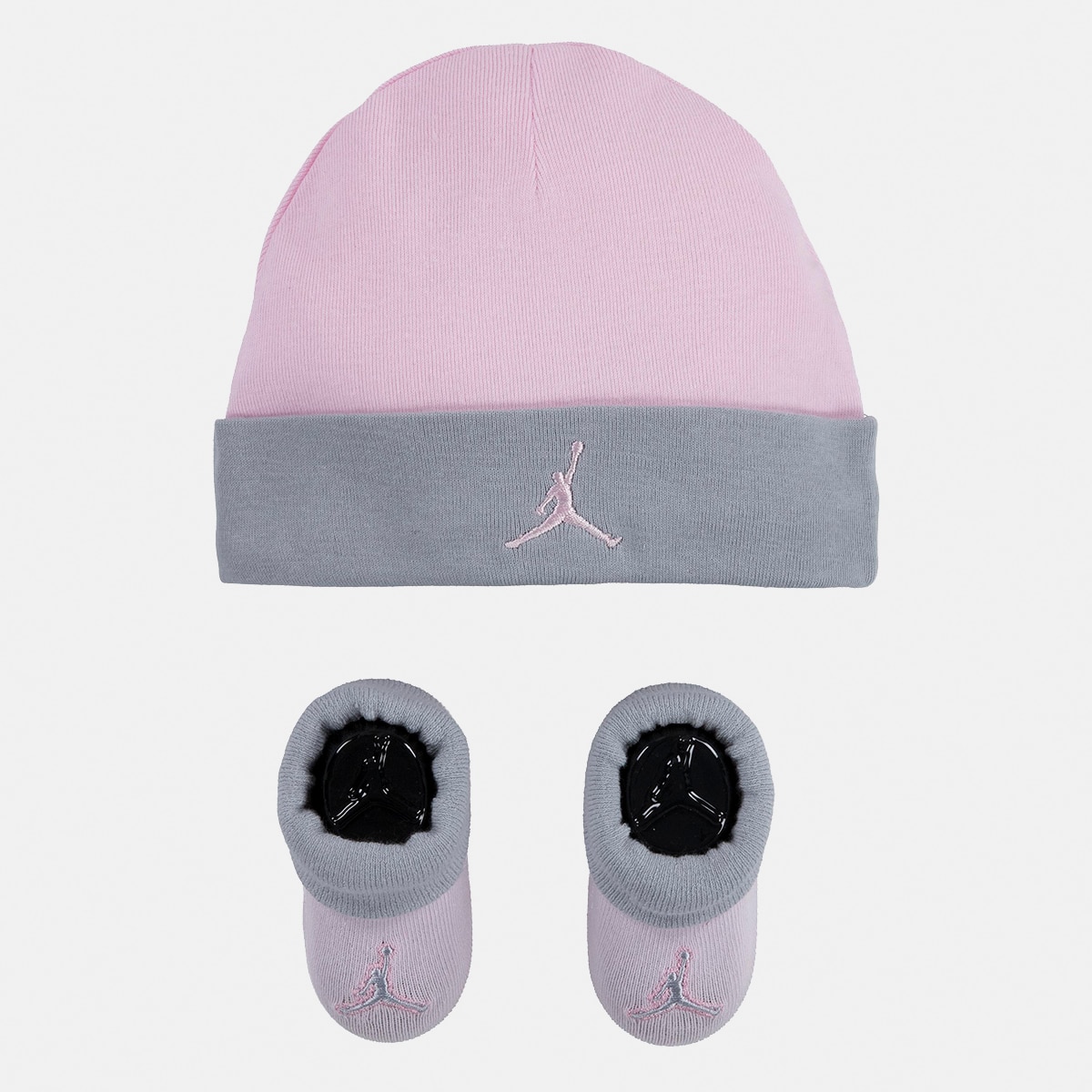 Conjunto de Bebé Jumpman Rosa-3