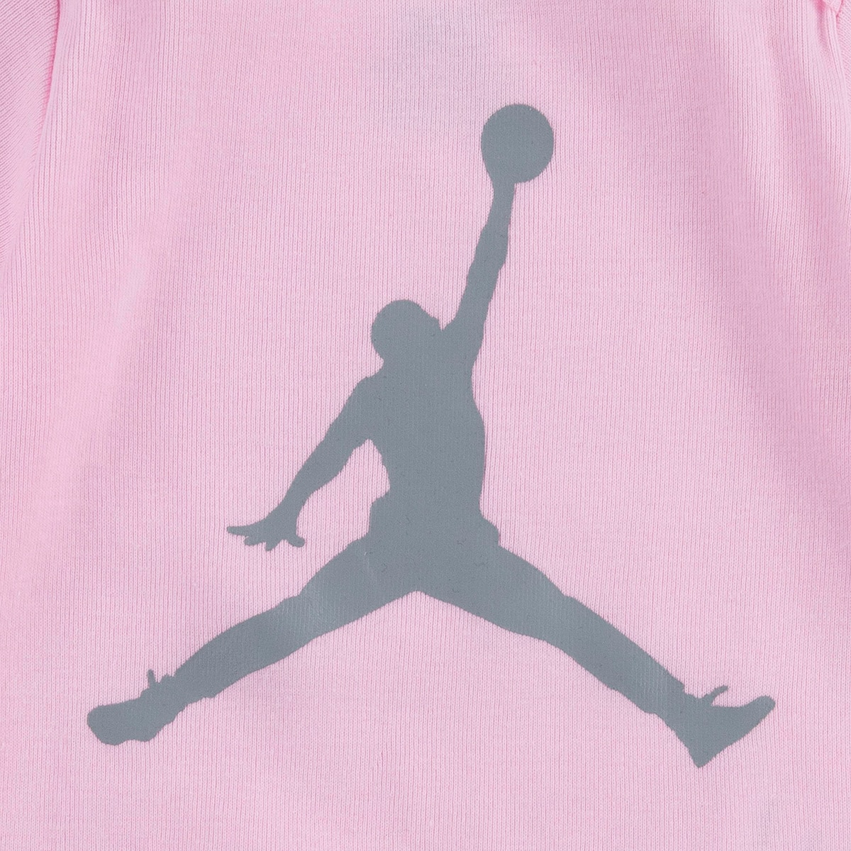 Conjunto de Bebé Jumpman Rosa-4