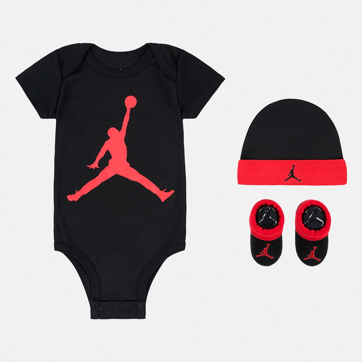 Conjunto de Bebé Jumpman Preto-1