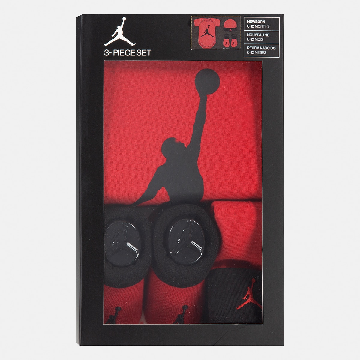 Conjunto de Bebé Jumpman Vermelho-7